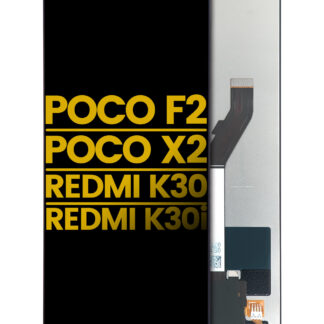 LCD Display ohne Rahmen für Xiaomi Poco F2 / X2 / Xiaomi Redmi K30 / K30i (professionell aufgearbeitet)