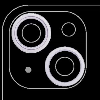 Rückkamera-Blendenring einzeln für iPhone 14 / 14 Plus (Purple (Violett)) (2-teiliges Set)
