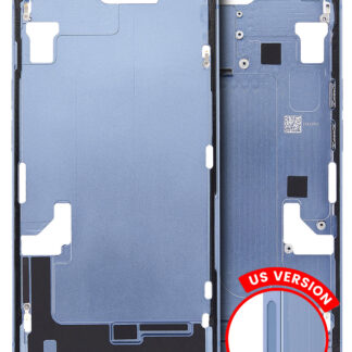 Mittelrahmen mit Kleinteilen für iPhone 14 (US-Version) (ausgebautes Originalteil: Grade A) (Blue (Blau))