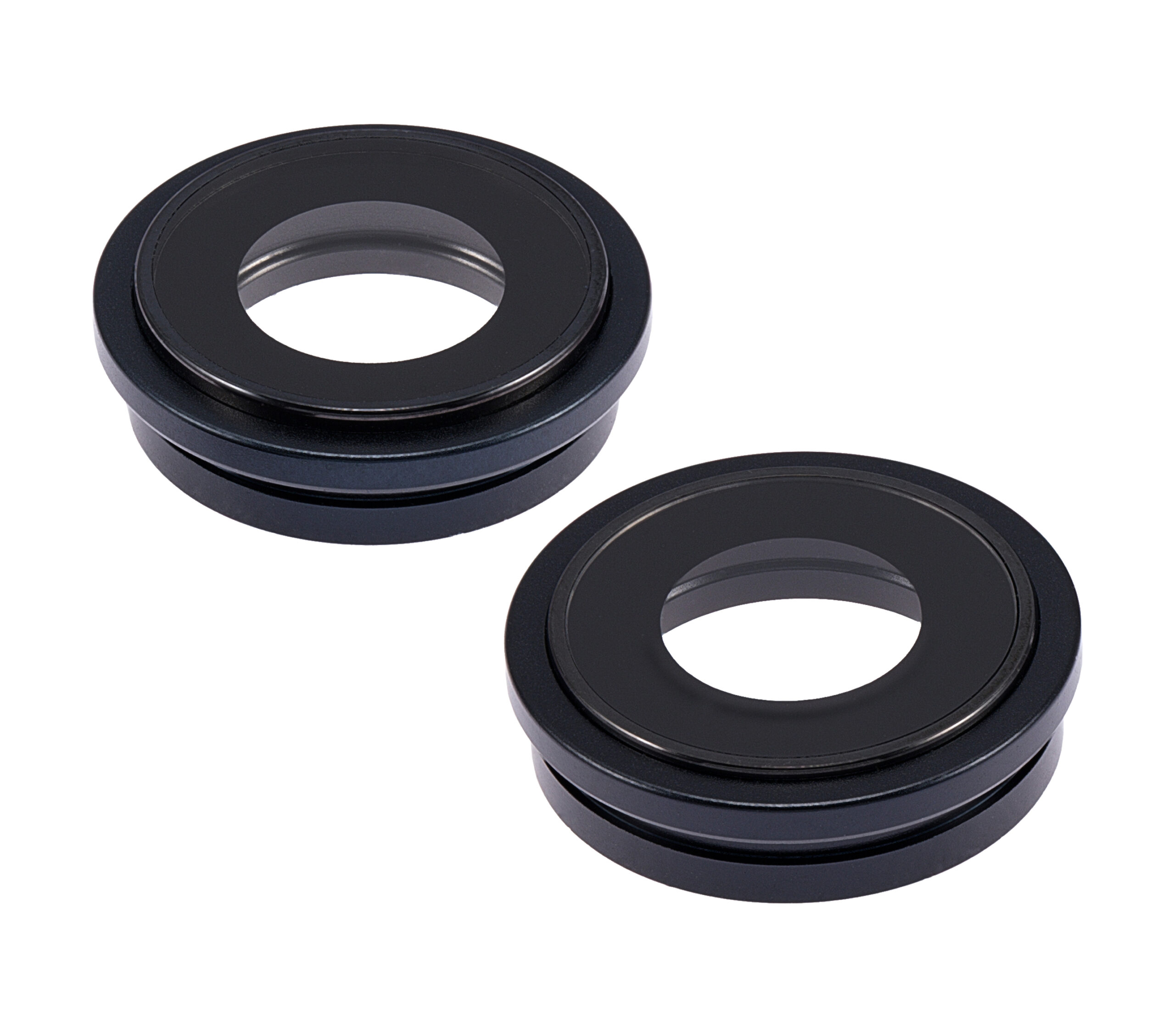 Rückkamera-Glas mit Halterung und Blende für iPhone 14 / 14 Plus (2-teiliges Set) (Premium) (Midnight) – Bild 4