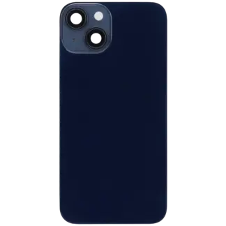 Rückglas mit MagSafe Magnet & NFC & Taschenlampen-Flexkabel für iPhone 14 (ausgebautes Originalteil: Grade B) (Midnight)