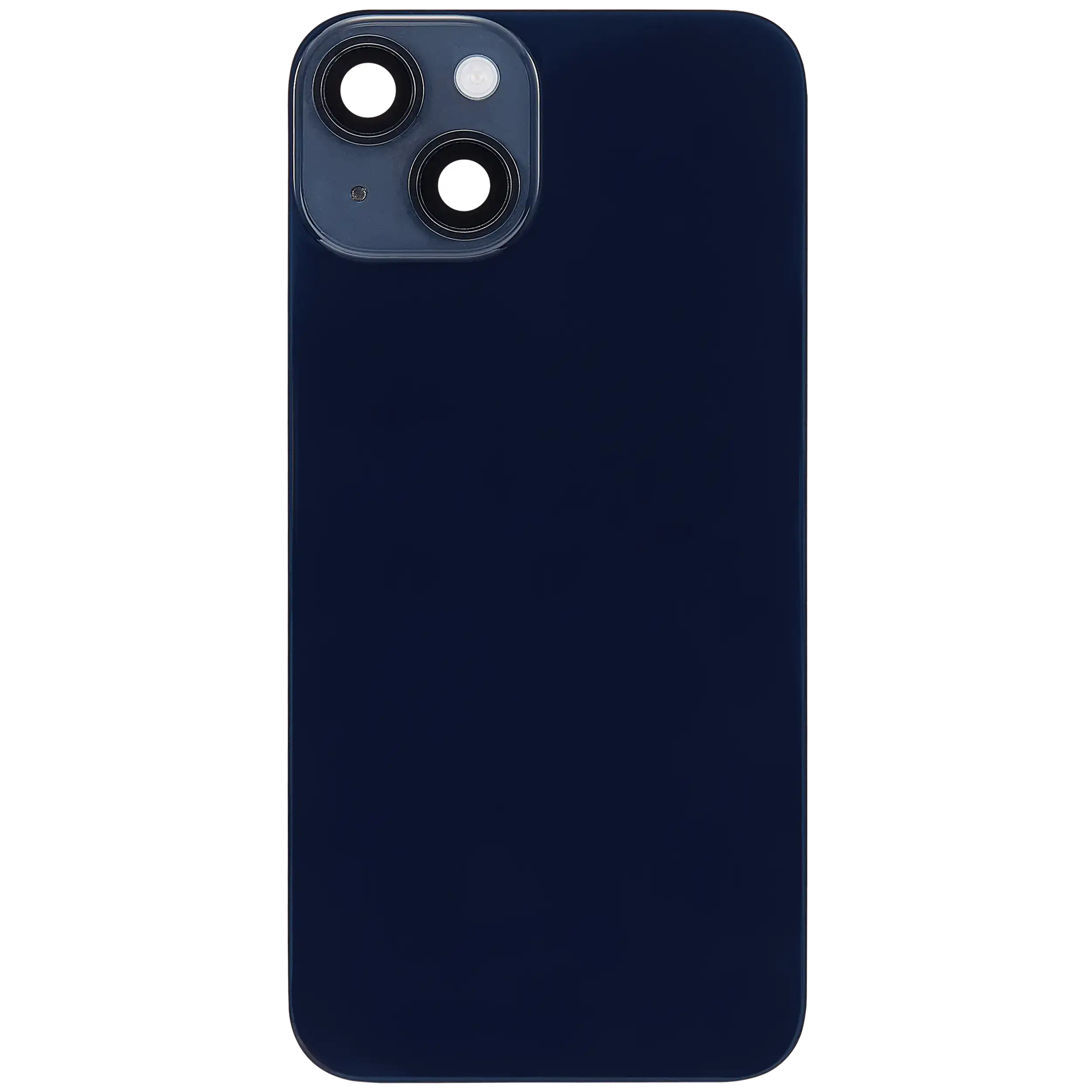 Rückglas mit MagSafe Magnet & NFC & Taschenlampen-Flexkabel für iPhone 14 (ausgebautes Originalteil: Grade B) (Midnight) – Bild 3