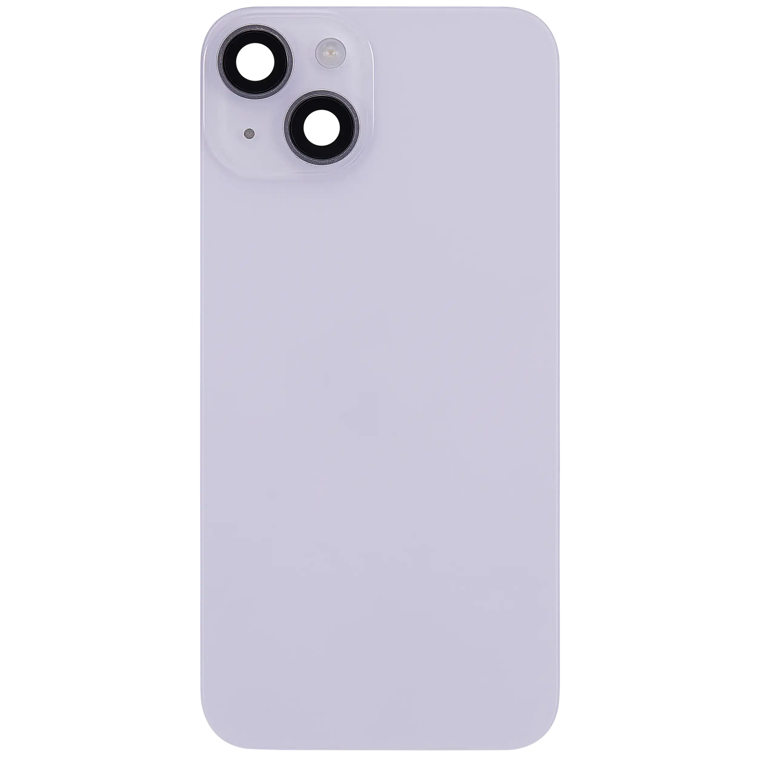 Rückglas mit MagSafe Magnet & NFC & Taschenlampen-Flexkabel für iPhone 14 (ausgebautes Originalteil: Grade B) (Purple (Violett)) – Bild 3