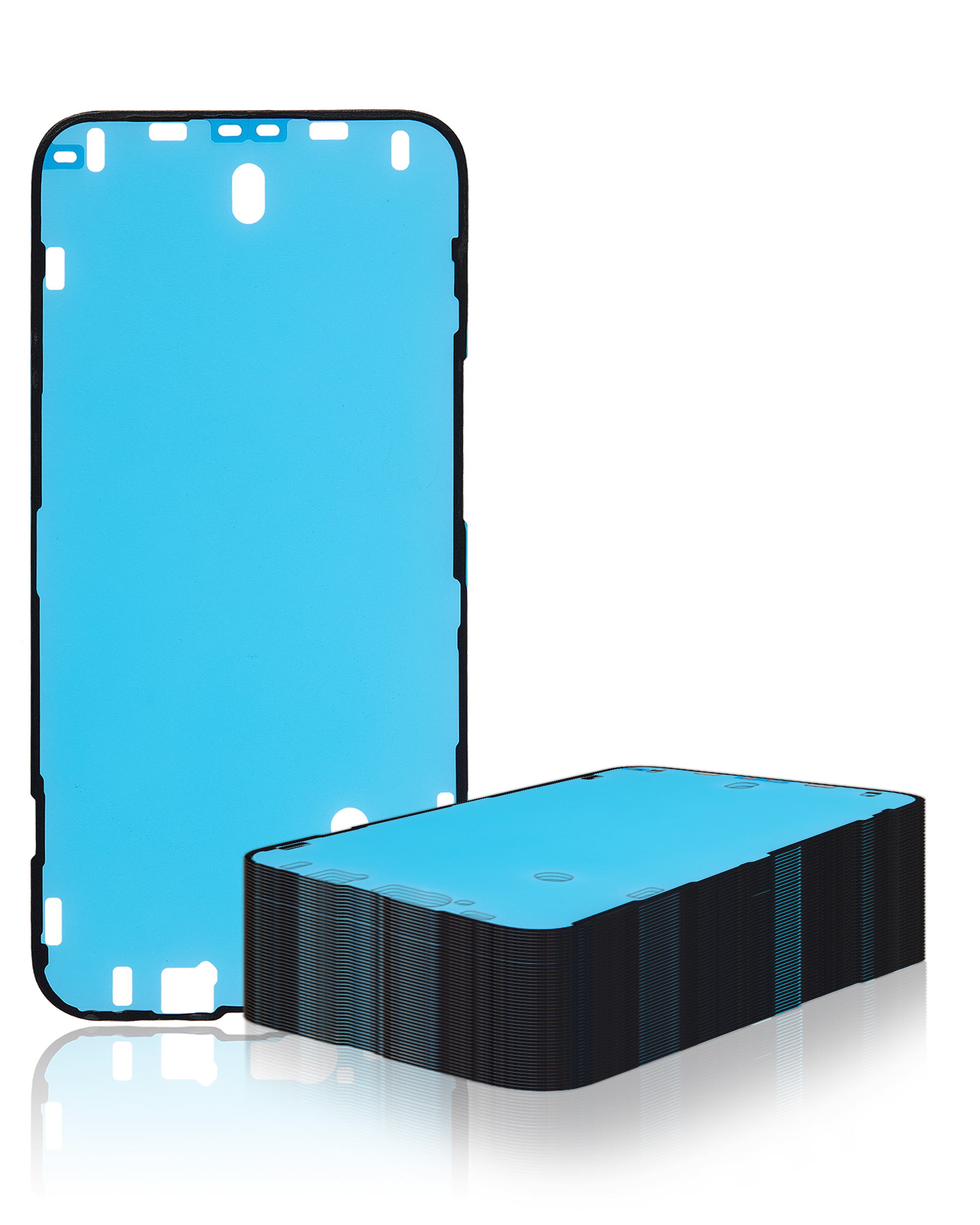 wasserdichte LCD-Klebefolie für iPhone 14 / iPhone 16e / iPhone 17e (Front) (50er-Pack) – Bild 3