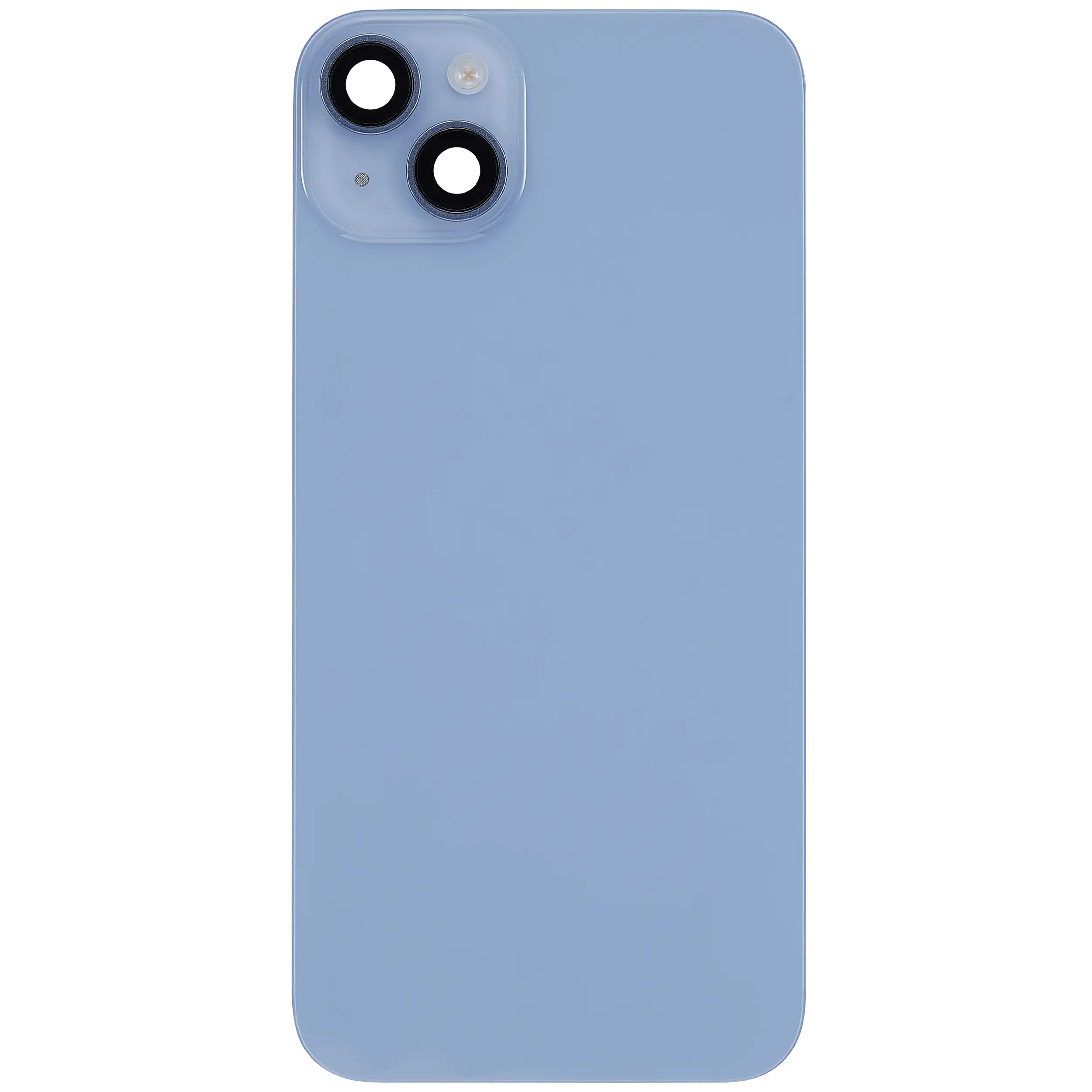 Rückglas mit MagSafe Magnet & NFC & Taschenlampen-Flexkabel für iPhone 14 Plus (ausgebautes Originalteil: Grade B) (Blue (Blau)) – Bild 3