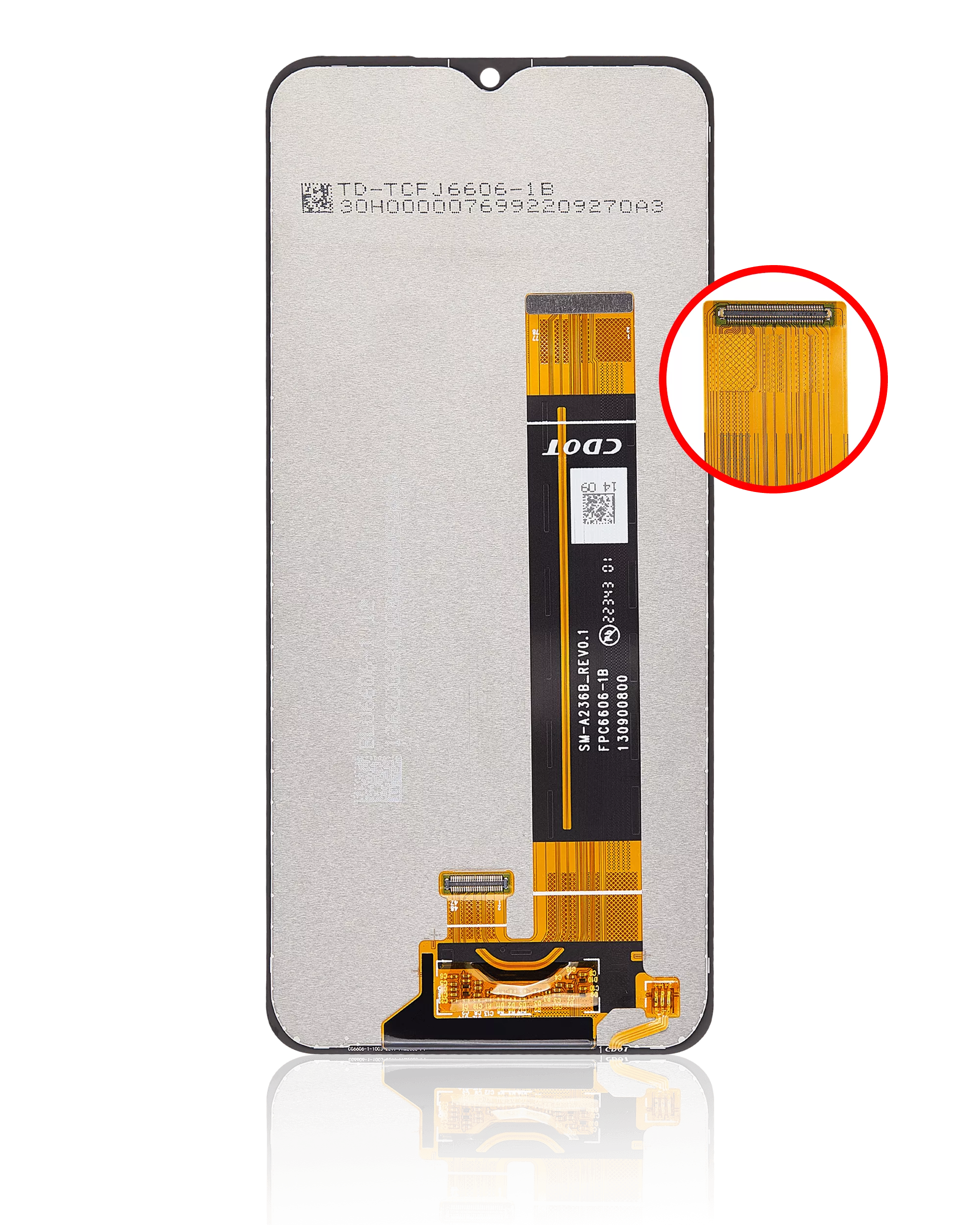 LCD Display ohne Rahmen für Samsung Galaxy A23 5G (A236U/B / 2022) (North American U/B Version) (professionell aufgearbeitet) – Bild 4