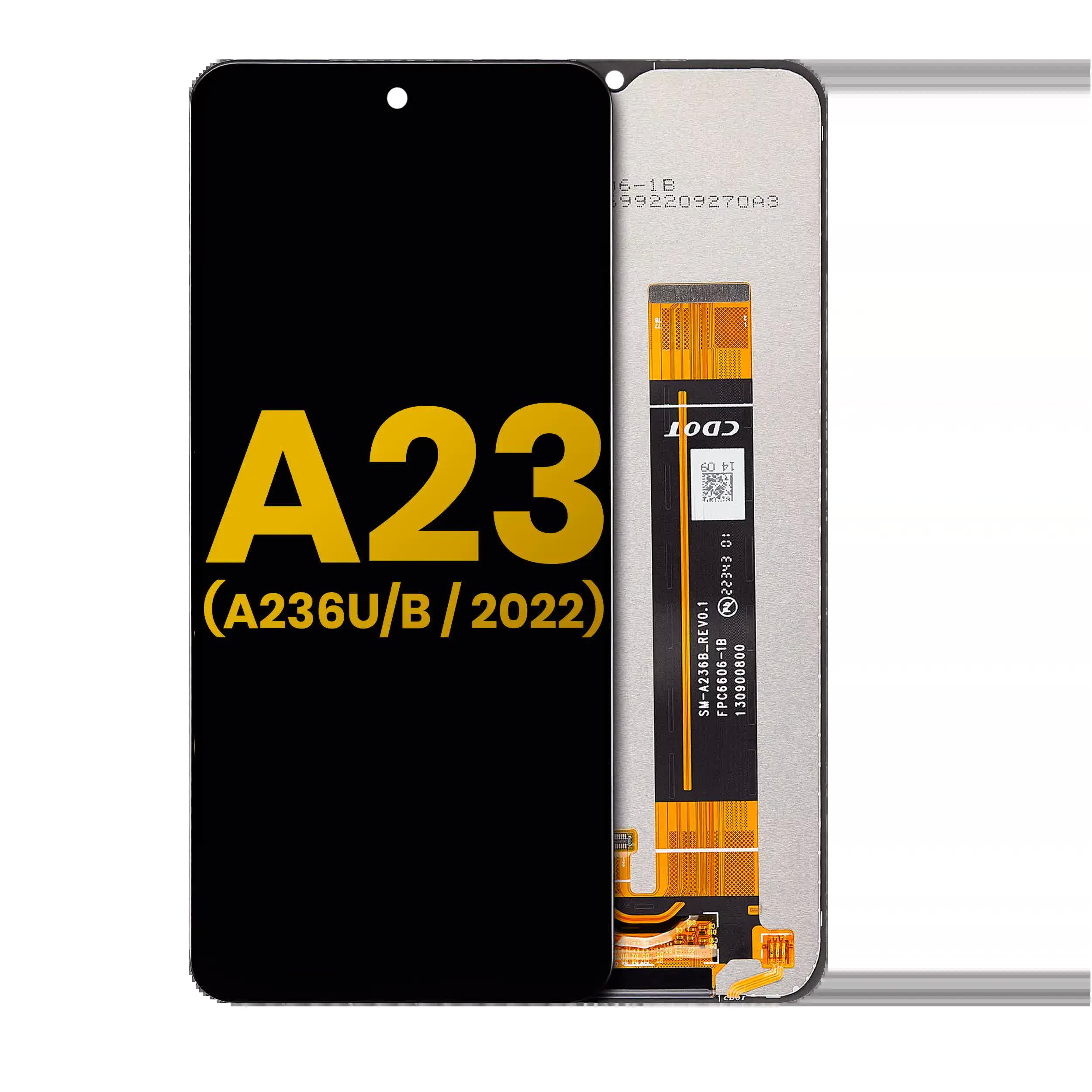 LCD Display ohne Rahmen für Samsung Galaxy A23 5G (A236U/B / 2022) (North American U/B Version) (professionell aufgearbeitet)