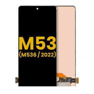 OLED Display ohne Rahmen für Samsung Galaxy M53 5G (M536 / 2022) (professionell aufgearbeitet)