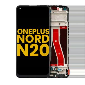 OLED Display mit Rahmen für OnePlus Nord N20 5G (professionell aufgearbeitet)