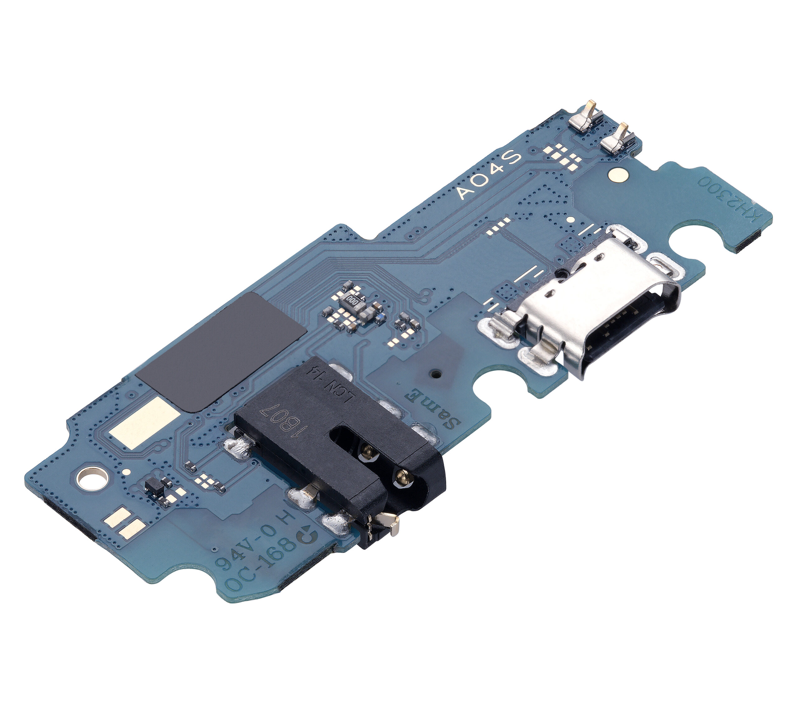 Ladebuchse mit Kopfhörerbuchse für Samsung Galaxy A04S (A047 / 2022) (Aftermarket Plus) – Bild 4