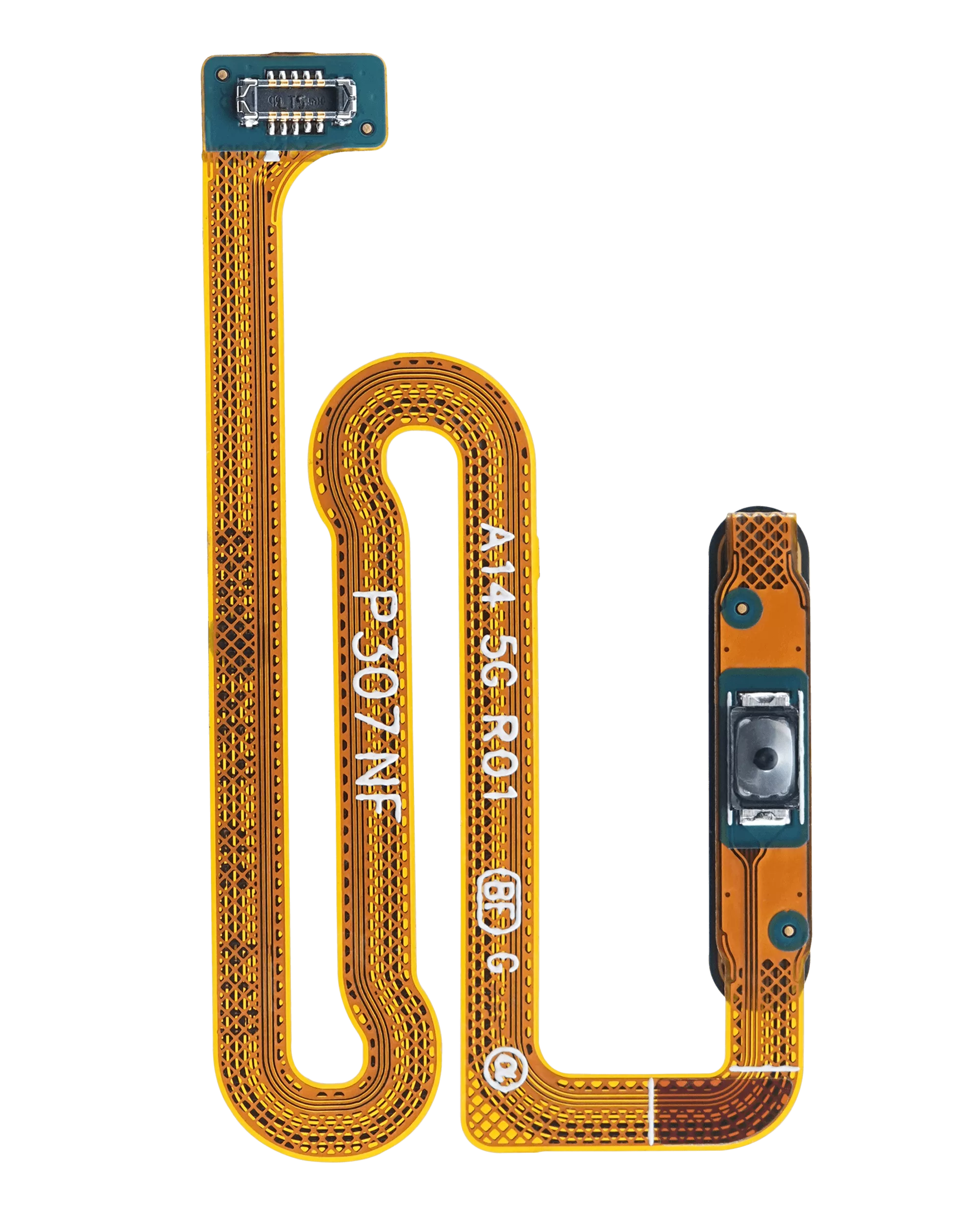 Fingerabdrucksensor mit Flexkabel für Samsung Galaxy A14 5G (A146B / 2023) (Silver (Silber)) – Bild 3