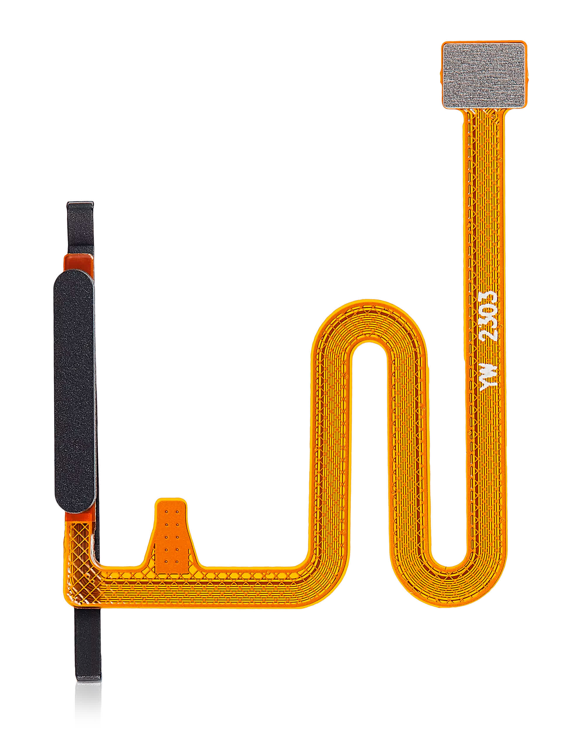 Fingerabdrucksensor mit Flexkabel für Samsung Galaxy A14 (A145B / 2023) (Black (Schwarz))