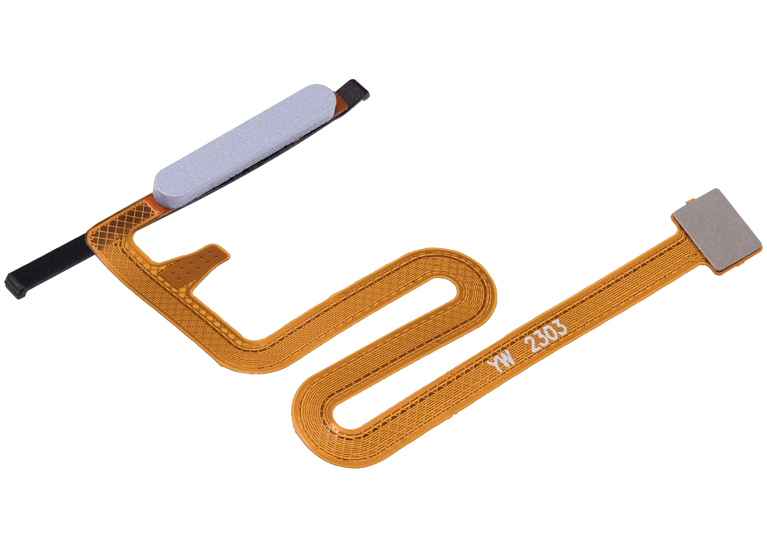 Fingerabdrucksensor mit Flexkabel für Samsung Galaxy A14 (A145B / 2023) (Silver (Silber)) – Bild 4