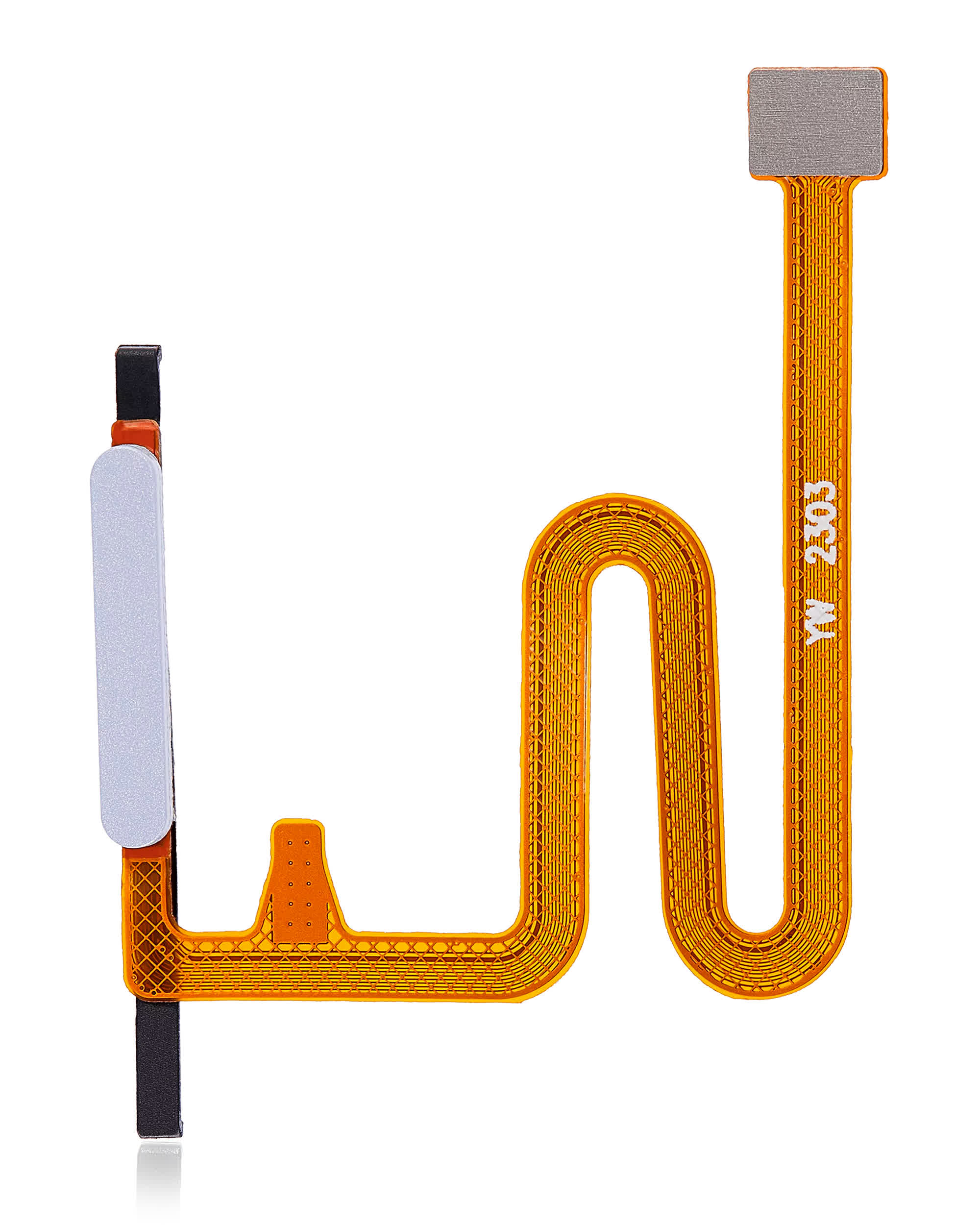 Fingerabdrucksensor mit Flexkabel für Samsung Galaxy A14 (A145B / 2023) (Silver (Silber))
