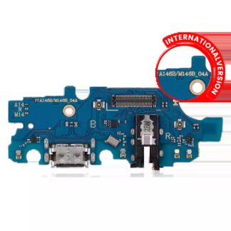 Ladebuchse mit Kopfhörerbuchse für Samsung Galaxy A14 5G (A146B / 2023) (International Version) (Aftermarket Plus)