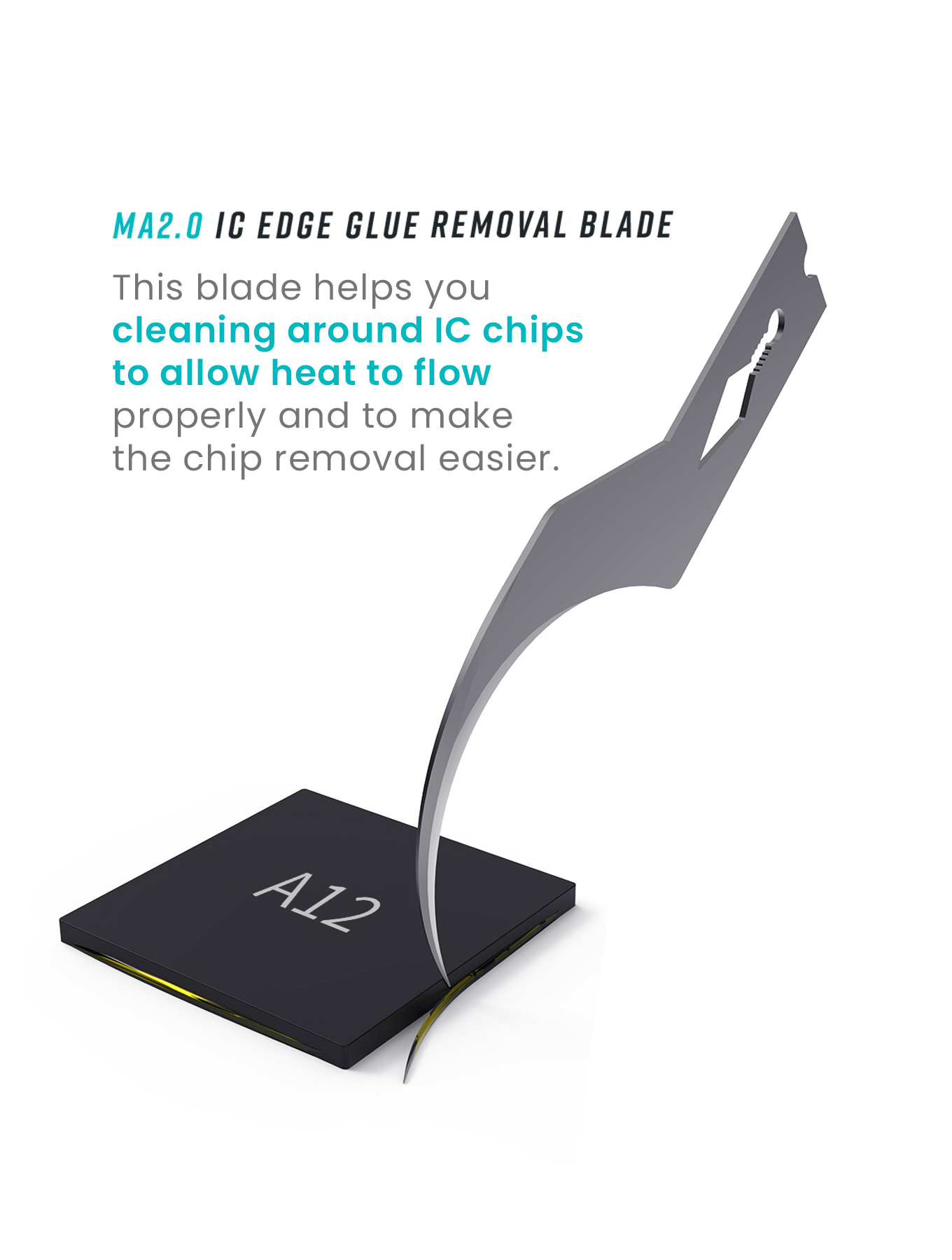 Bach 2.0 - IC Edge Kleber Entfernung Blade – Bild 2
