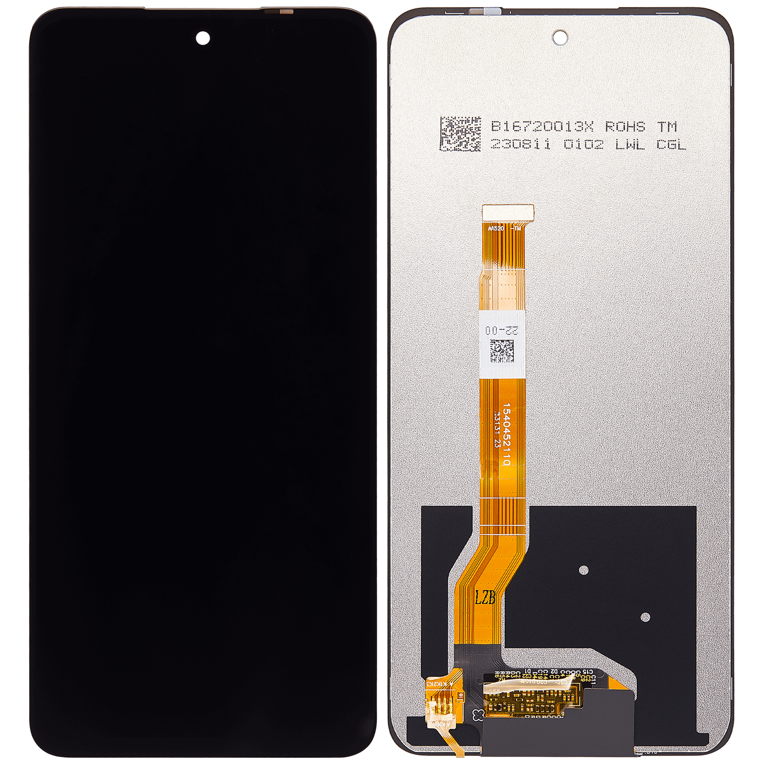 LCD Display ohne Rahmen für OnePlus Nord N30 5G / Nord Ce 3 Lite (professionell aufgearbeitet) – Bild 2