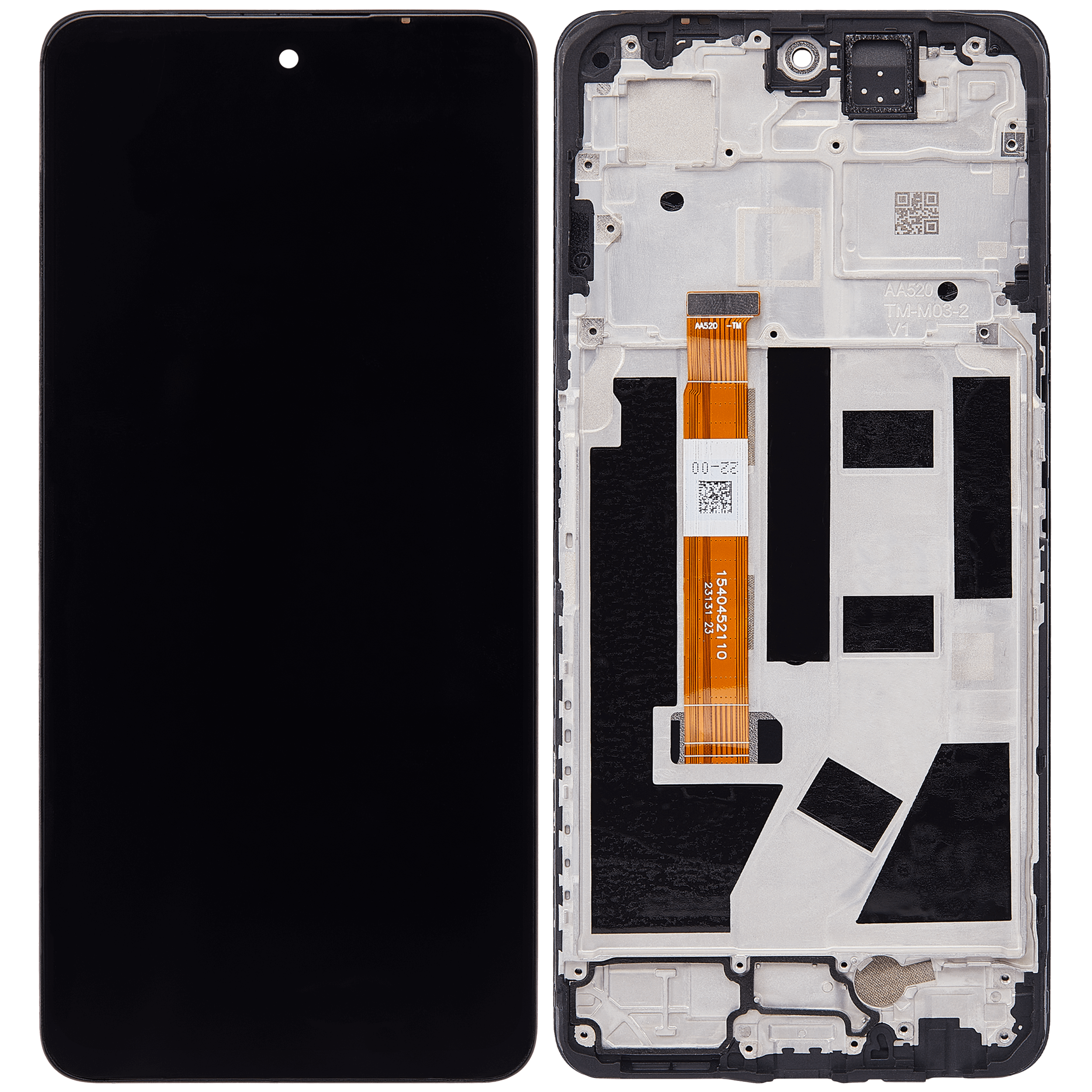 LCD Display mit Rahmen für OnePlus Nord N30 5G (professionell aufgearbeitet) – Bild 2