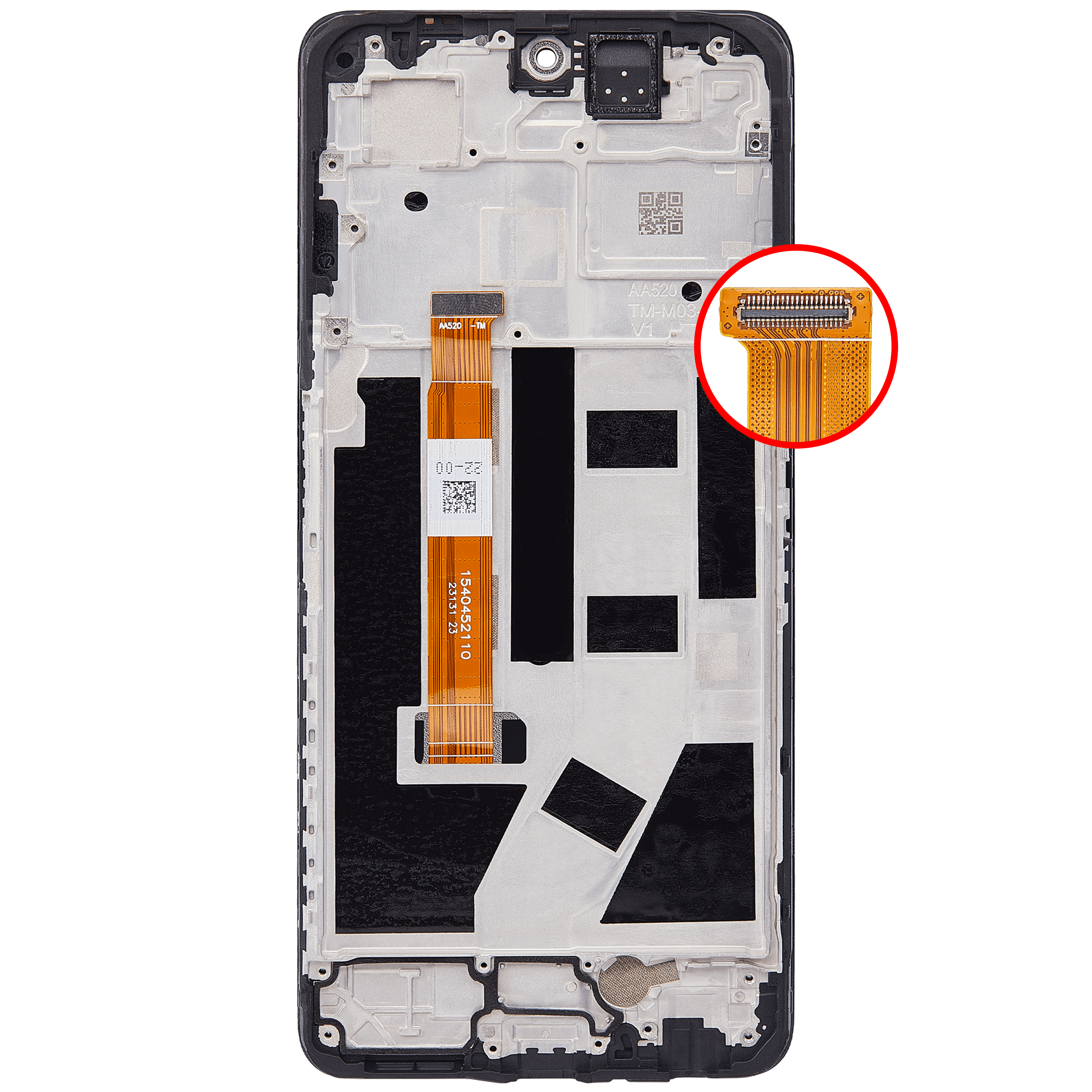 LCD Display mit Rahmen für OnePlus Nord N30 5G (professionell aufgearbeitet) – Bild 4