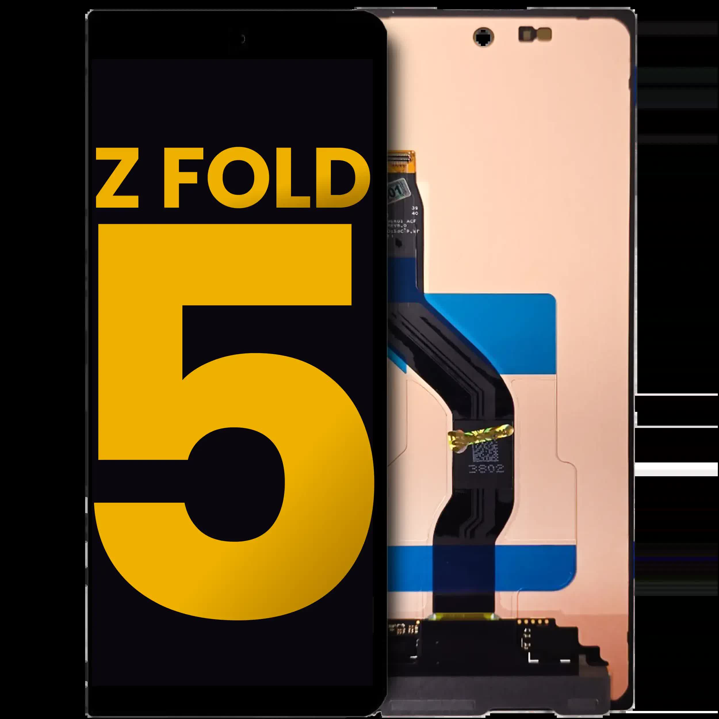 Outer OLED Display für Samsung Galaxy Z Fold 5 5G (professionell aufgearbeitet)