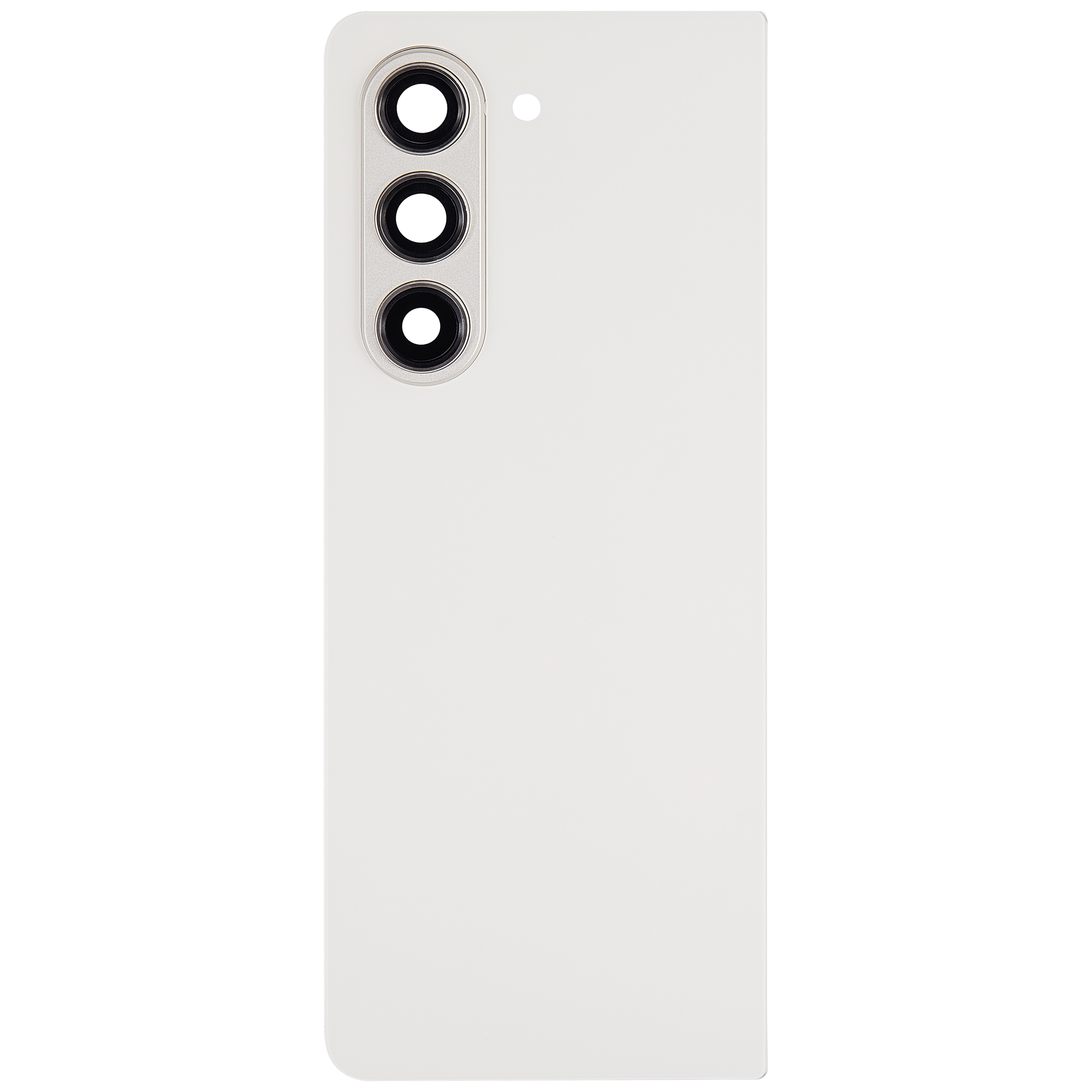 Rückdeckelglas mit Kameraglas für Samsung Galaxy Z Fold 5 5G (F946) (Cream) – Bild 3