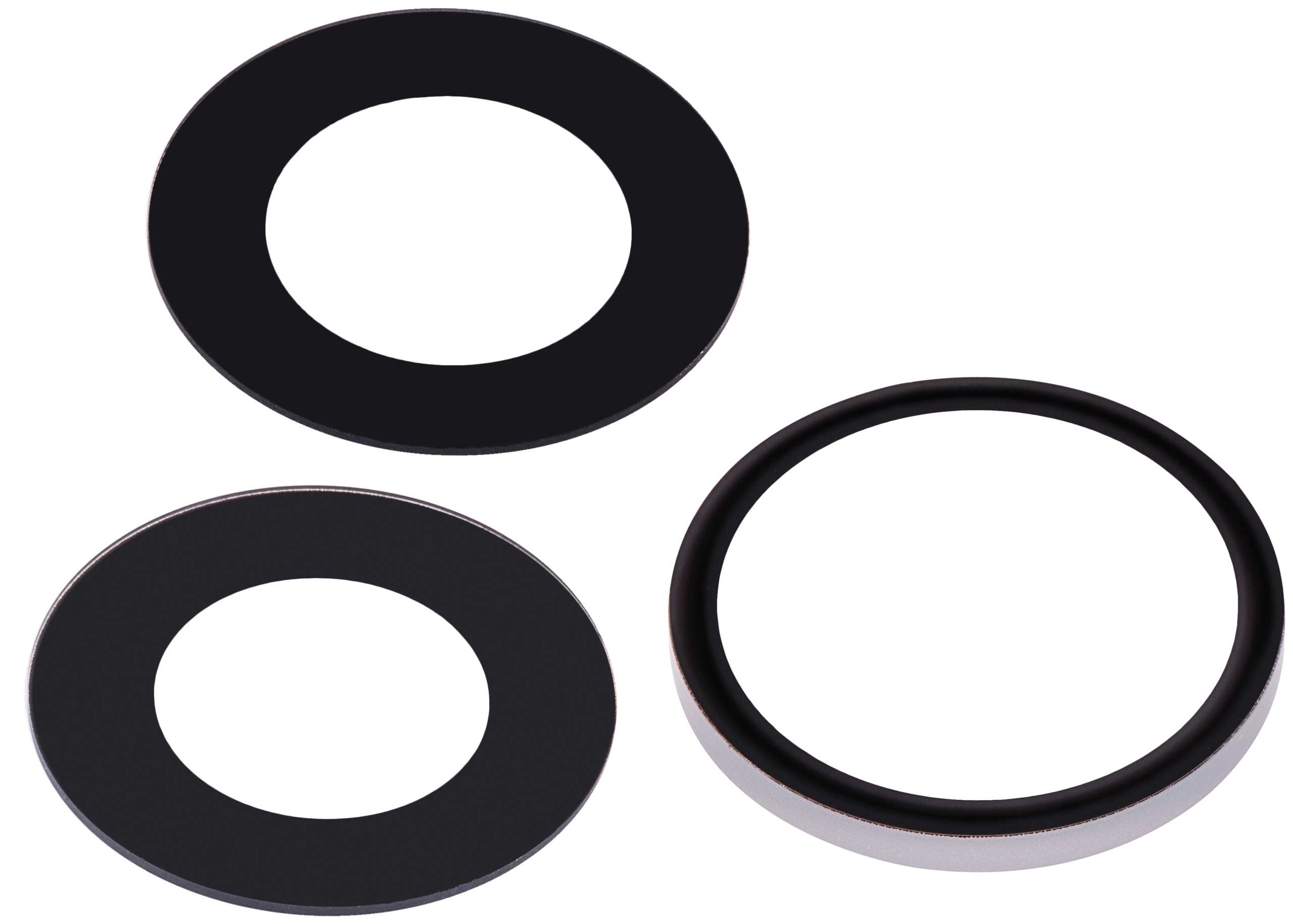 Rückkamera-Glas (nur Glas) mit Klebefolie für iPhone 15 Pro Max (3-teiliges Set) (Aftermarket Plus) – Bild 3