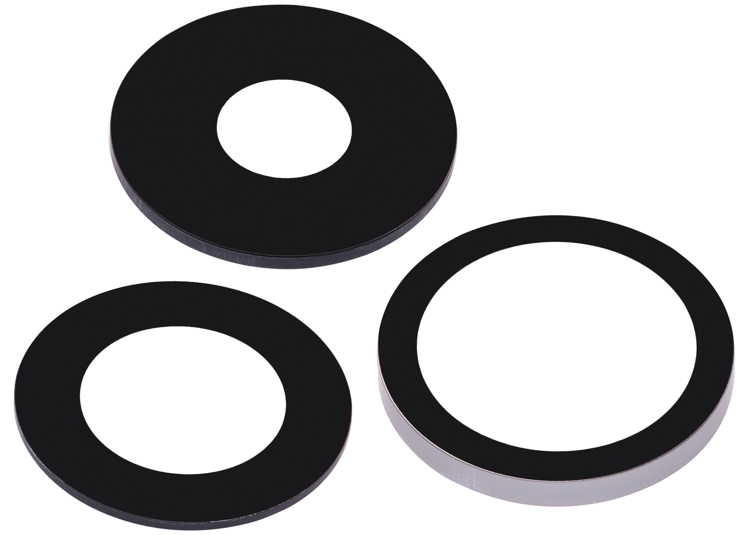 Rückkamera-Glas (nur Glas) mit Klebefolie für iPhone 15 Pro (3-teiliges Set) (Aftermarket Plus) – Bild 3