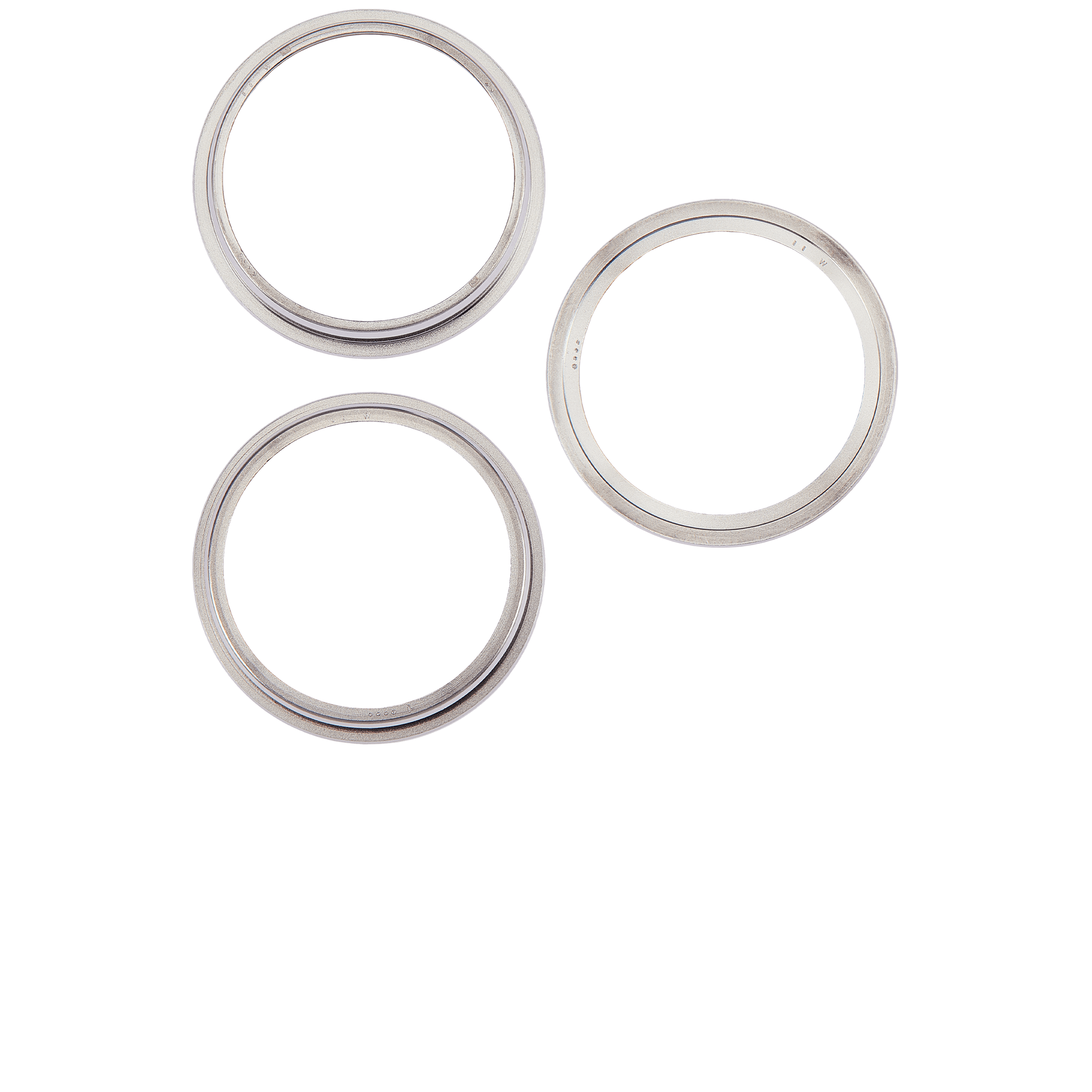 Rückkamera-Blendenring einzeln für iPhone 15 Pro (White Titanium) (3-teiliges Set) – Bild 2