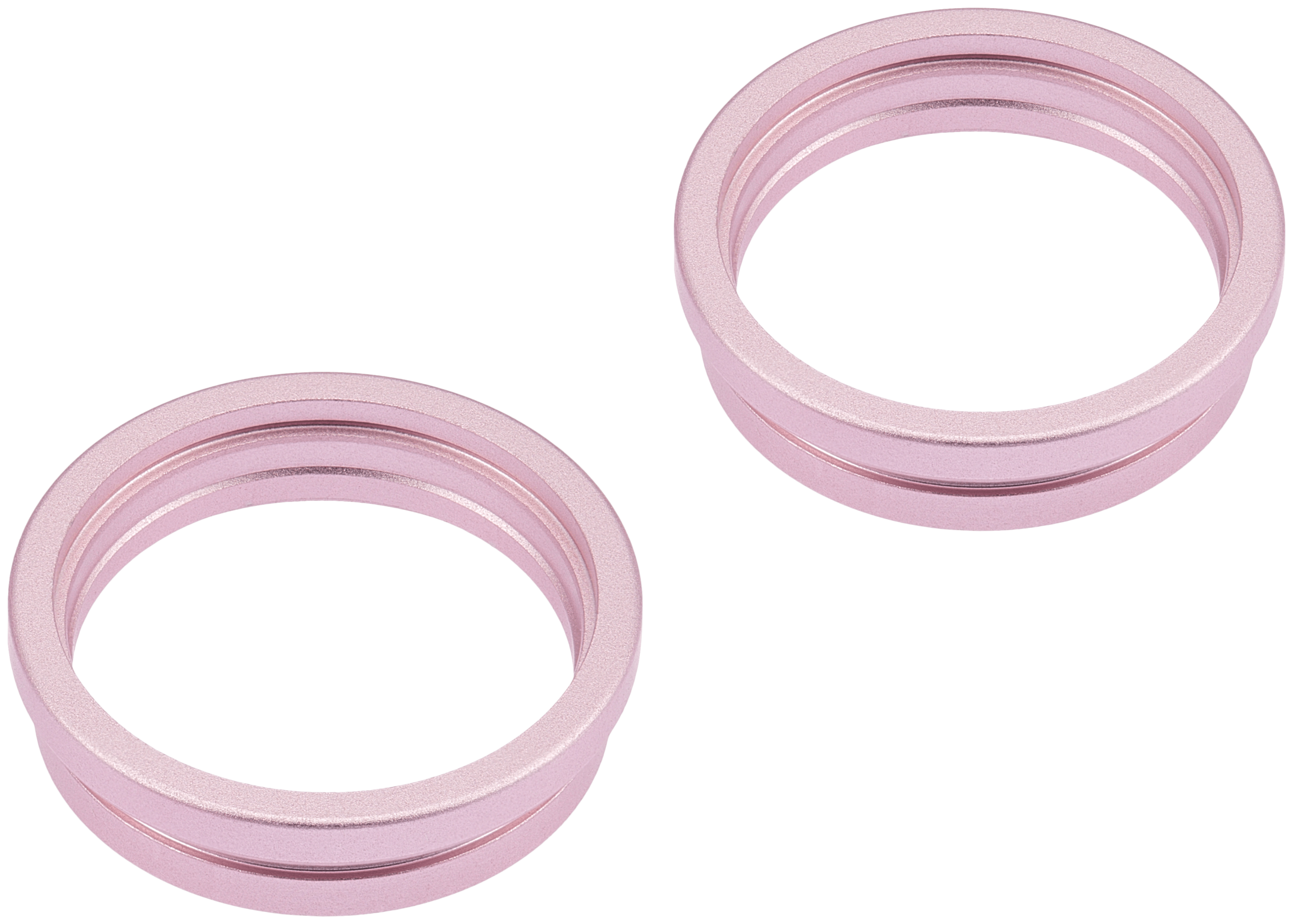 Rückkamera-Blendenring einzeln für iPhone 15 / 15 Plus (Pink (Rosa)) (2-teiliges Set) – Bild 3