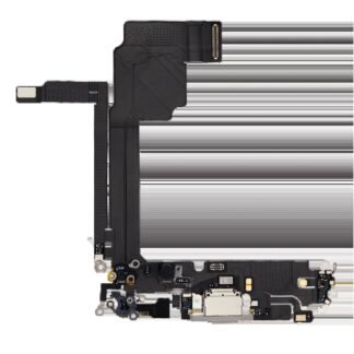 Ladebuchse Flexkabel für iPhone 15 Pro Max (Premium) (White Titanium)