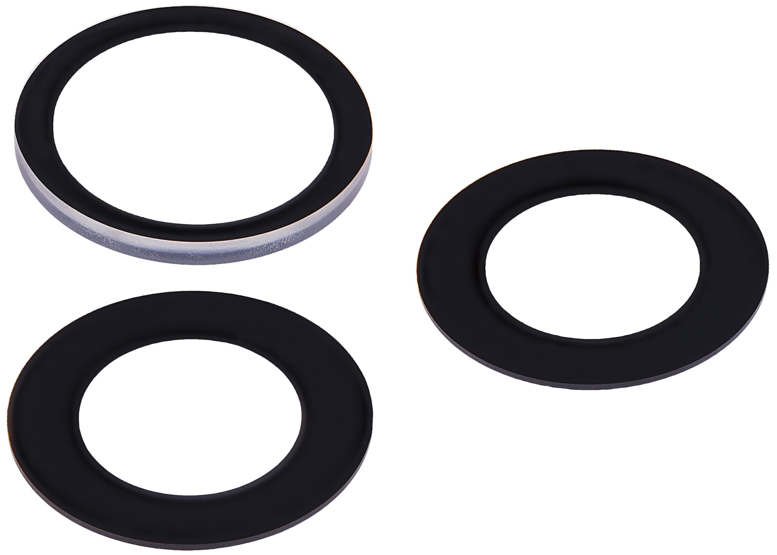 Rückkamera-Glas (nur Glas) mit Klebefolie für iPhone 15 Pro Max (3-teiliges Set) (Premium) (Real Sapphire) – Bild 3
