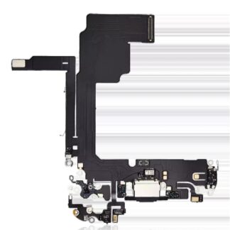 Ladebuchse Flexkabel für iPhone 15 Pro (Premium) (Black Titanium)