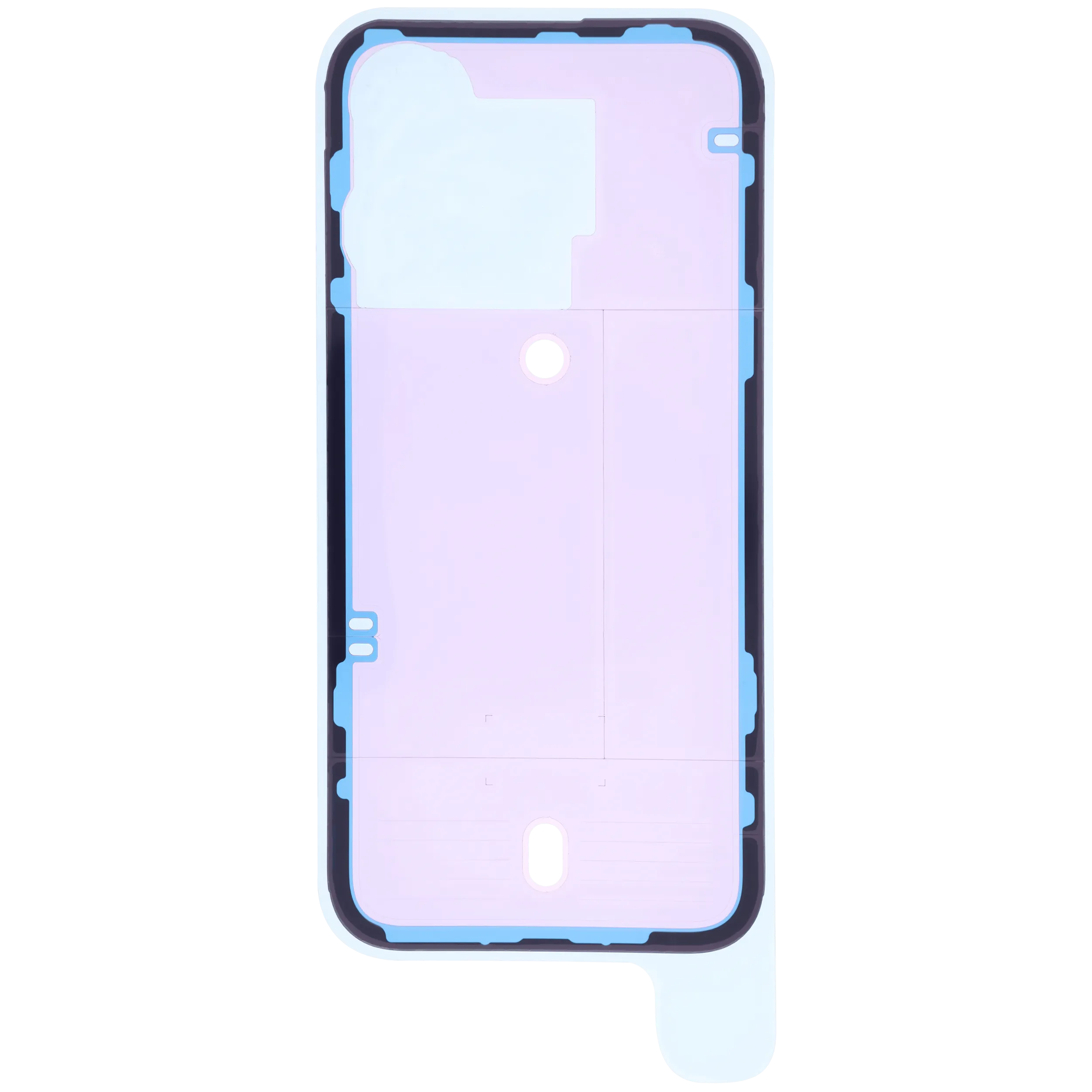 wasserdichte LCD-Klebefolie für iPhone 15 Pro (Back) (10er-Pack) – Bild 3