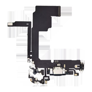 Ladebuchse Flexkabel für iPhone 15 Pro (Aftermarket Plus) (Blue Titanium)