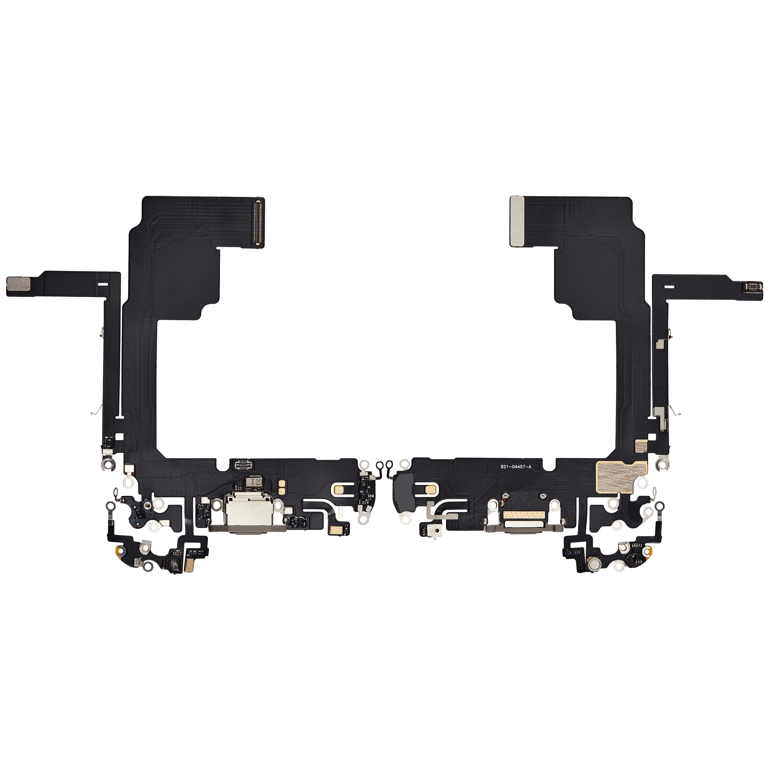 Ladebuchse Flexkabel für iPhone 15 Pro (Aftermarket Plus) (Natural Titanium) – Bild 2