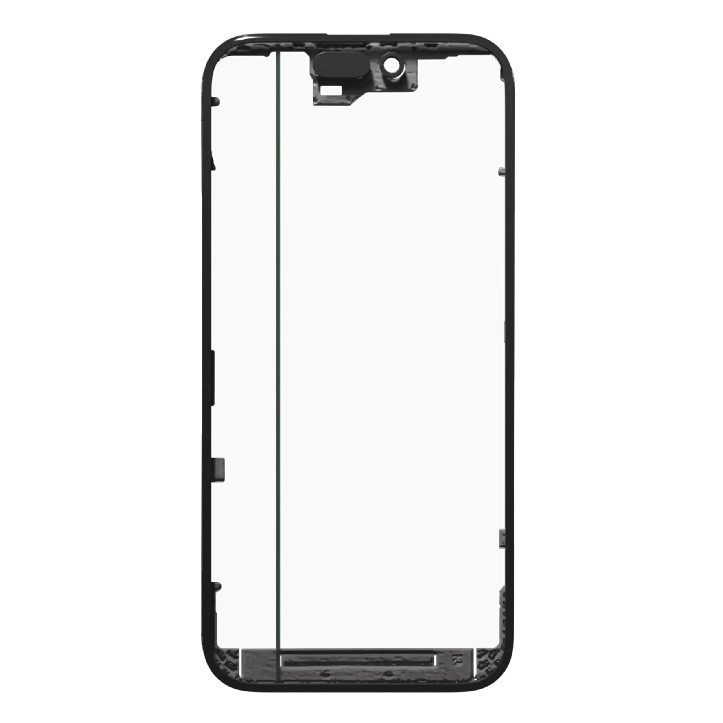 3 in 1 (Glas mit OCA vormontiert + Rahmen) für iPhone 15 (OCA Master) – Bild 2