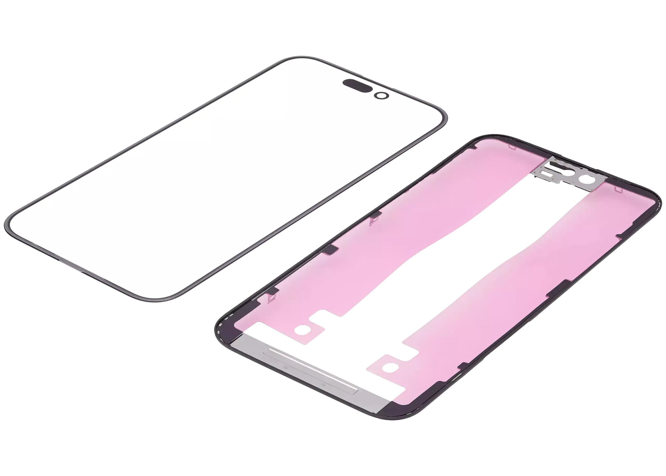 3 in 1 (Glas mit OCA vormontiert + Rahmen) für iPhone 15 Plus (OCA Master) – Bild 4