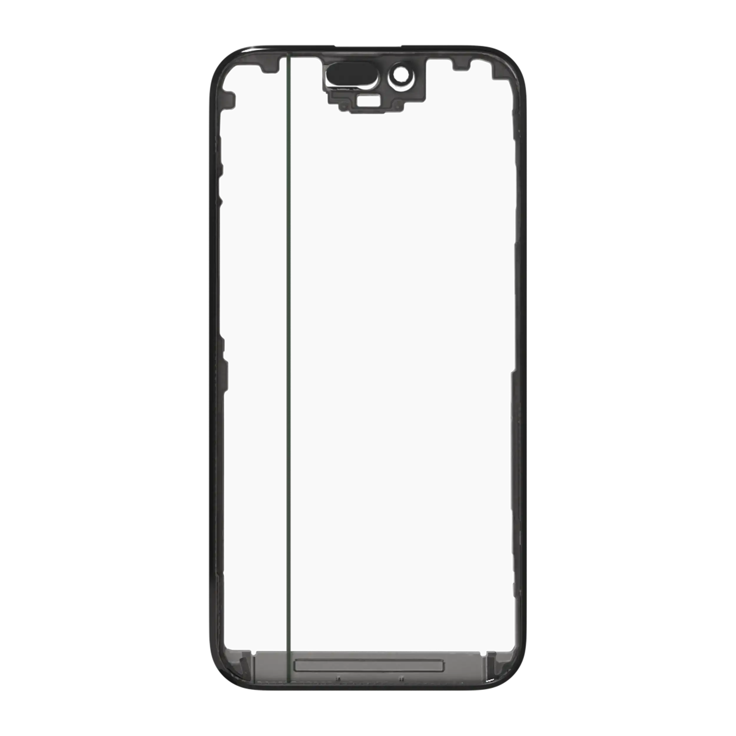3 in 1 (Glas mit OCA vormontiert + Rahmen) für iPhone 15 Pro (OCA Master) – Bild 4