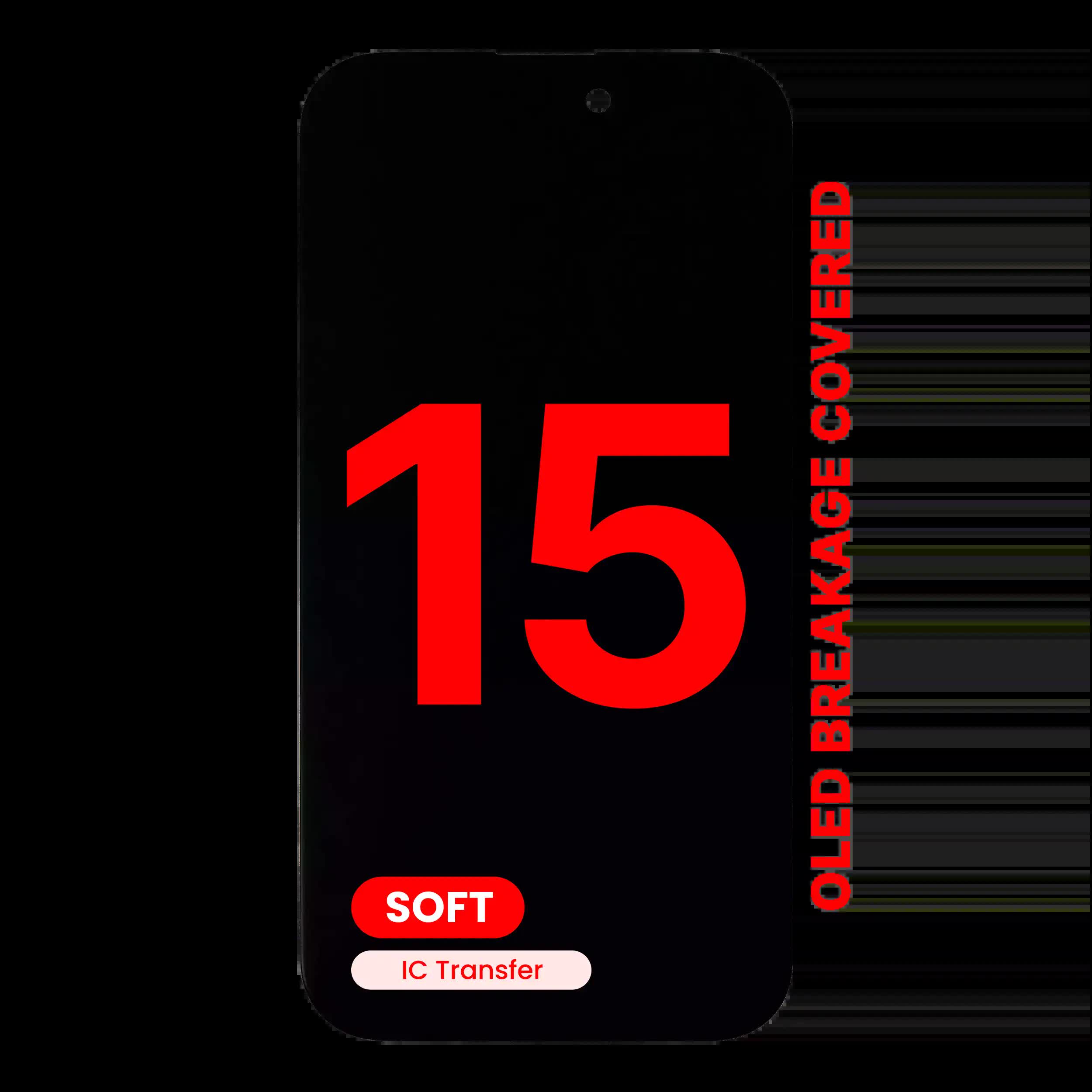 OLED Display für iPhone 15 (Aftermarket Pro: XO7 Soft)