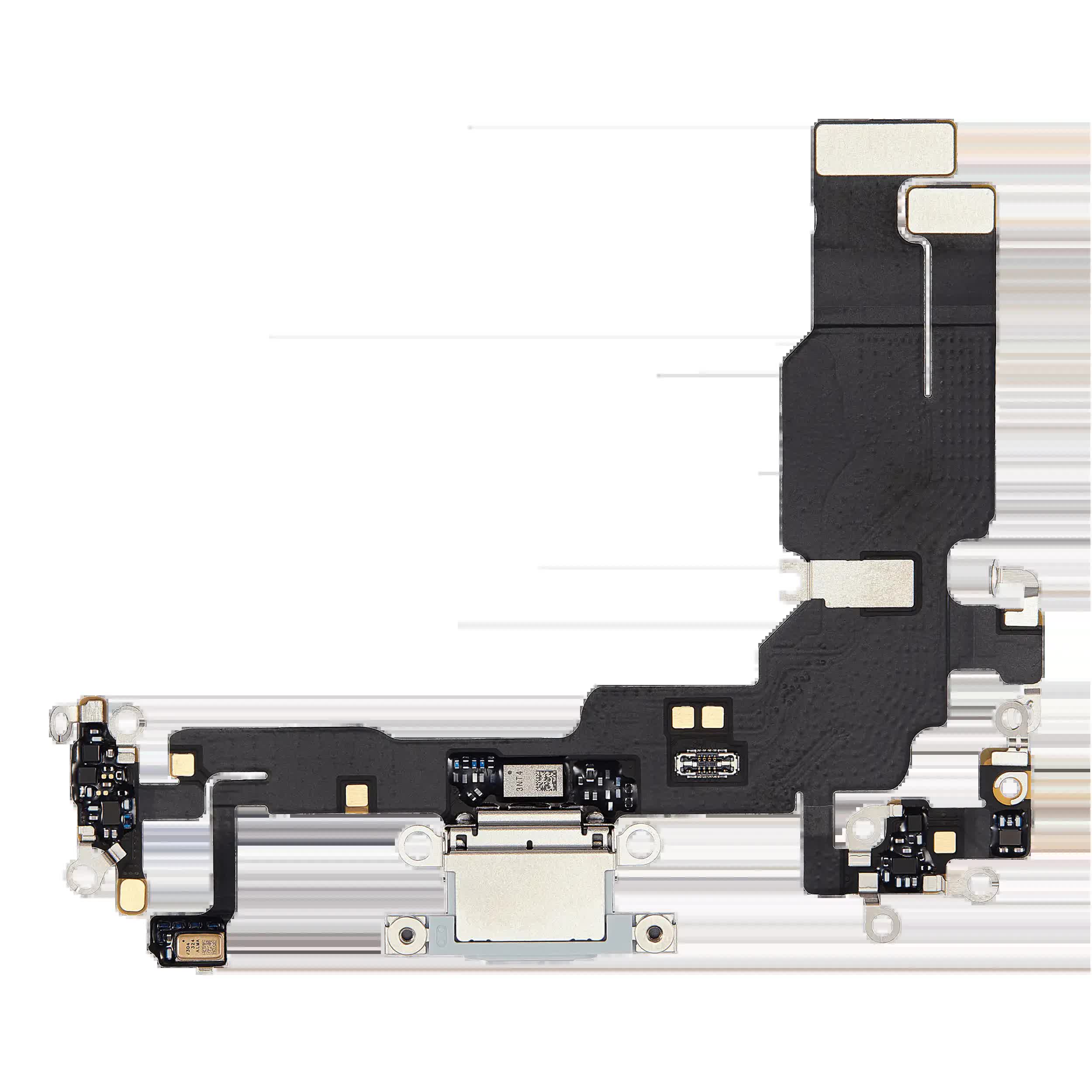 Ladebuchse Flexkabel für iPhone 15 (Premium) (Blue (Blau))
