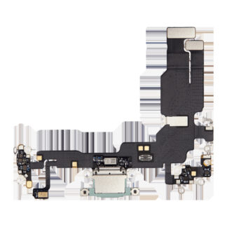 Ladebuchse Flexkabel für iPhone 15 (Premium) (Green (Grün))