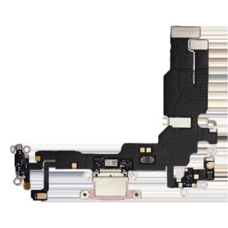 Ladebuchse Flexkabel für iPhone 15 (Premium) (Pink (Rosa))