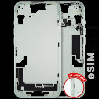 Mittelrahmen mit Kleinteilen für iPhone 15 (US-Version) (ausgebautes Originalteil: Grade A) (Green (Grün))