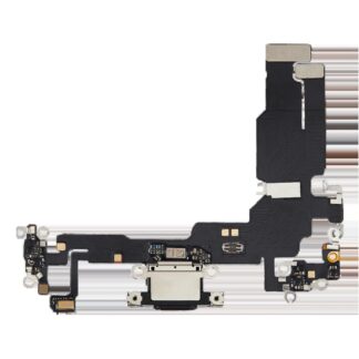 Ladebuchse Flexkabel für iPhone 15 (Aftermarket Plus) (Black (Schwarz))