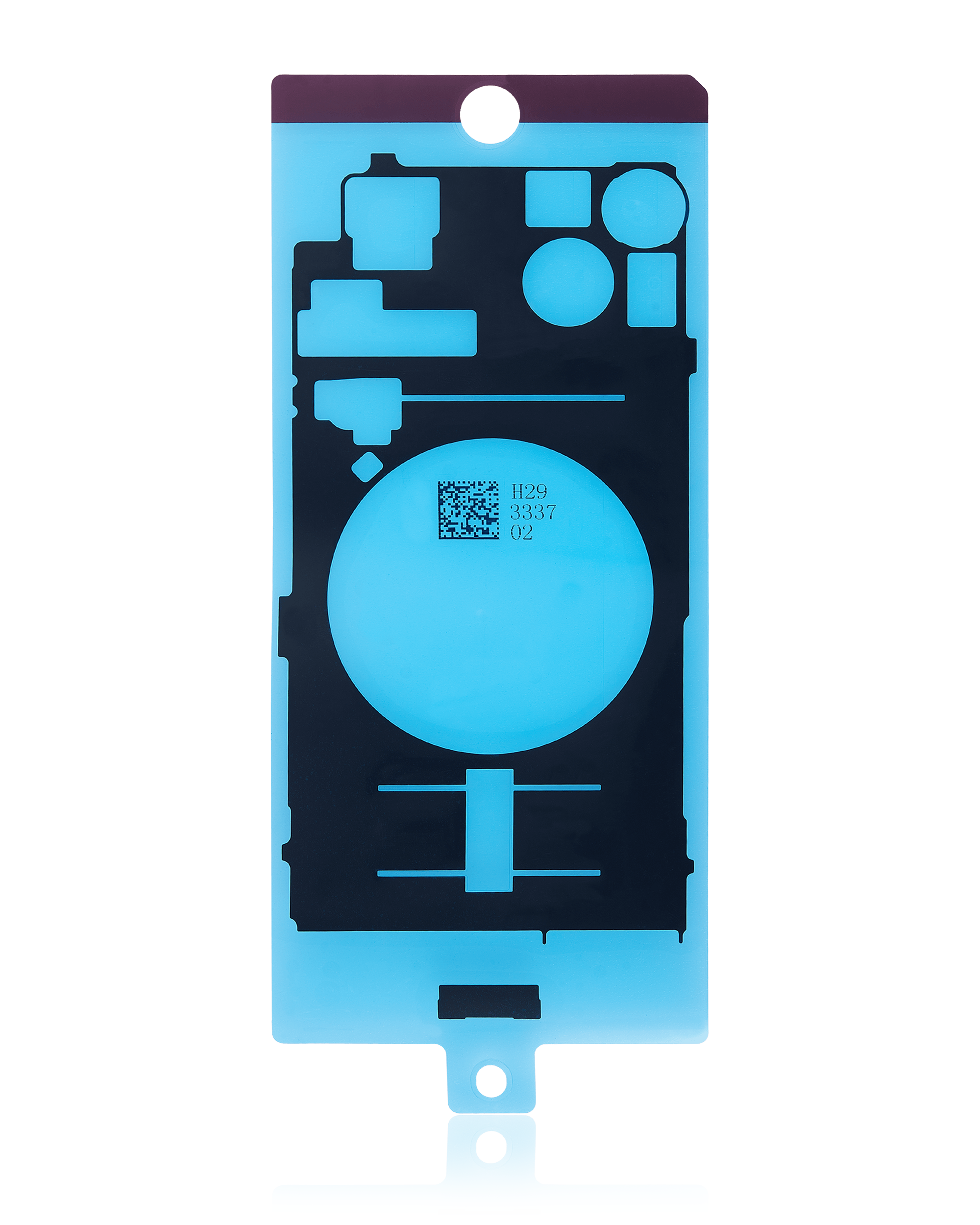 wasserdichte LCD-Klebefolie für iPhone 15 Plus (Back) (10er-Pack) – Bild 2