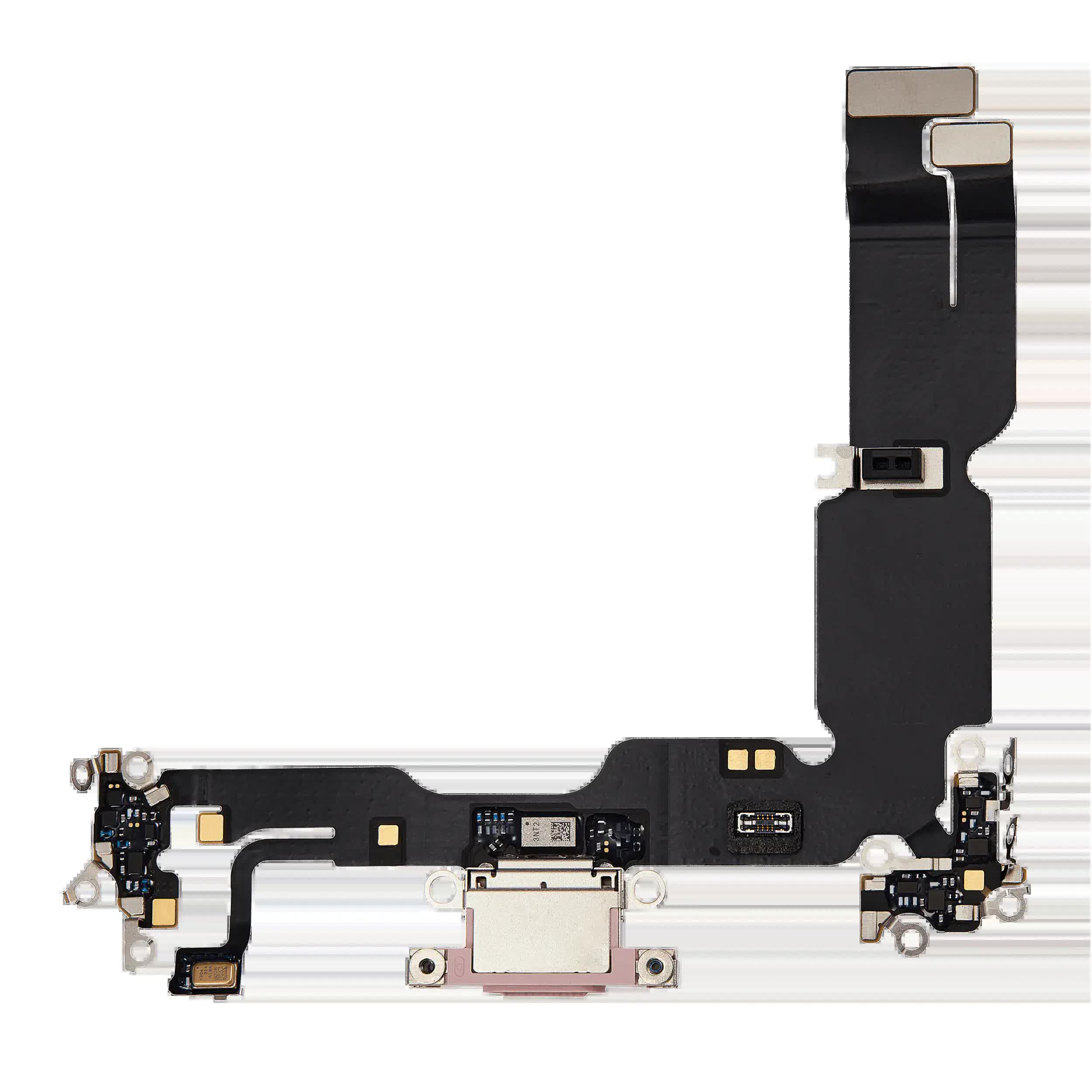 Ladebuchse Flexkabel für iPhone 15 Plus (Premium) (Pink (Rosa))