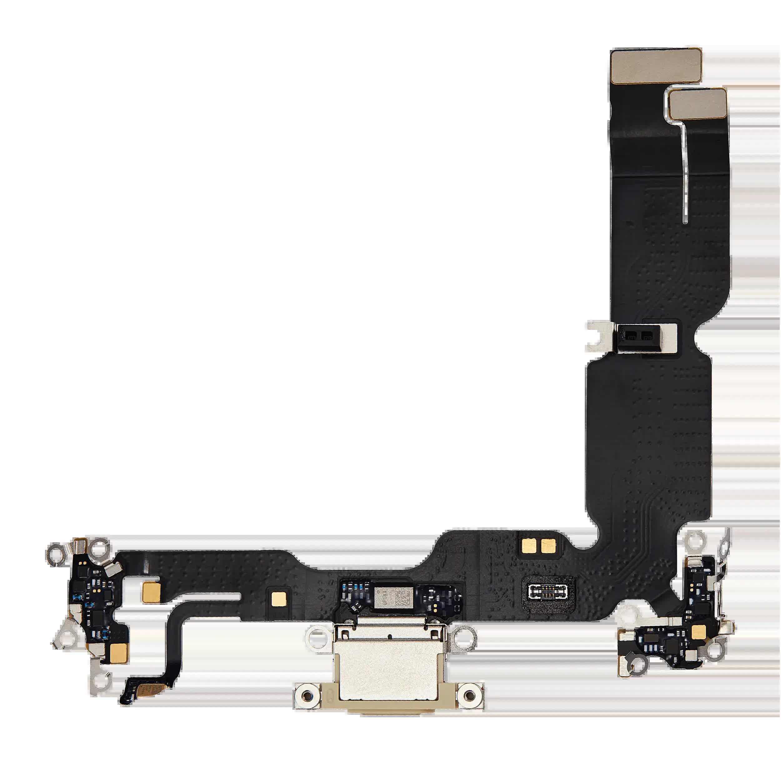 Ladebuchse Flexkabel für iPhone 15 Plus (Premium) (Yellow)