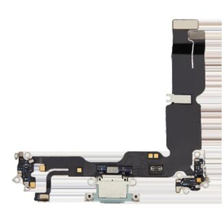 Ladebuchse Flexkabel für iPhone 15 Plus (Premium) (Green (Grün))