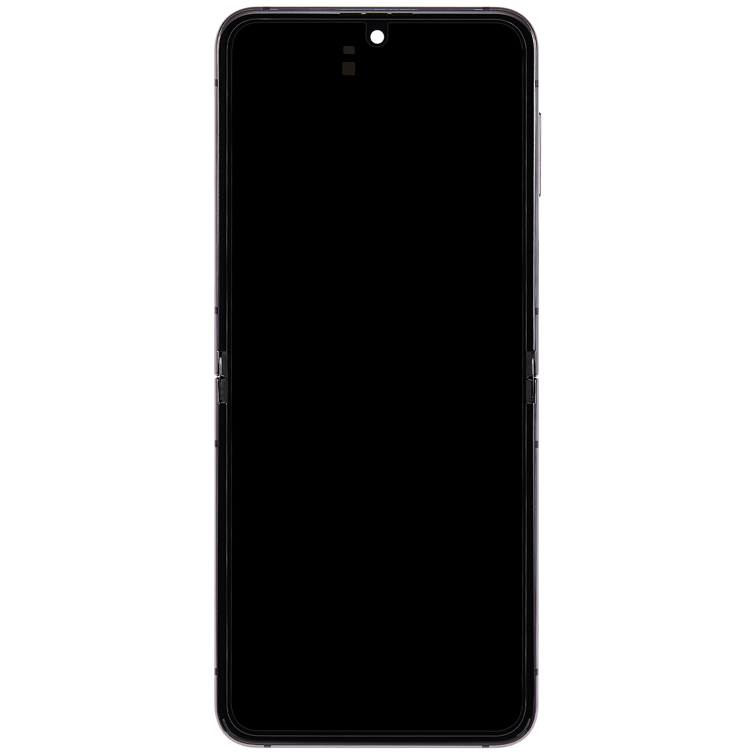 Inner OLED Display mit Rahmen für Samsung Galaxy Z Flip 5 5G (US & International) (professionell aufgearbeitet) (Graphite) – Bild 3