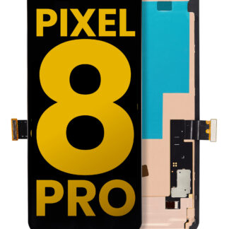 OLED Display mit Rahmen (ohne Fingerprint Sensor) für Google Pixel 8 Pro (professionell aufgearbeitet)